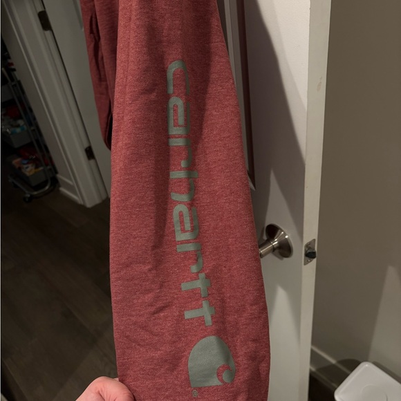 Carhartt Men's Red Hoodie - Picture 5 of 7